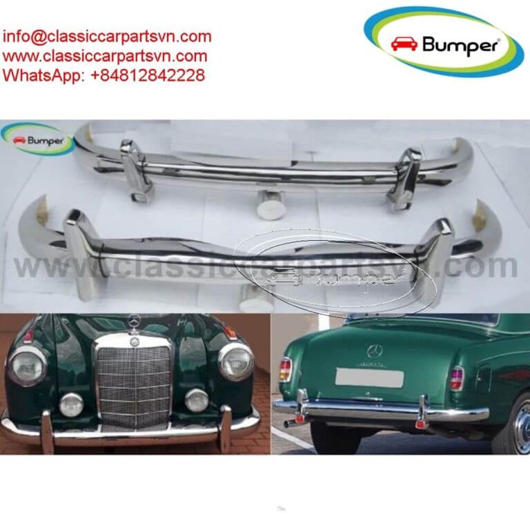 Mercedes Ponton 6-cylinder W105 W180 W128 saloon bumpers - Image 1